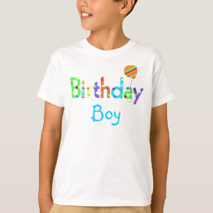 Geburtstags-Jungen-T - Shirt