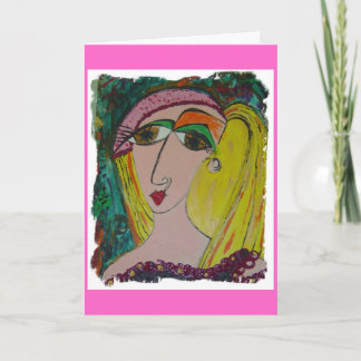 Geburtstags-Karte - besonders angefertigt Karte