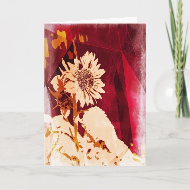 Geburtstags-Karte Karte (Vorderseite)