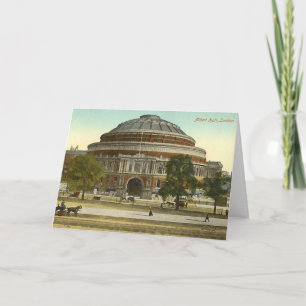 Geburtstags-Karte, London, königlicher Albert Hall Karte