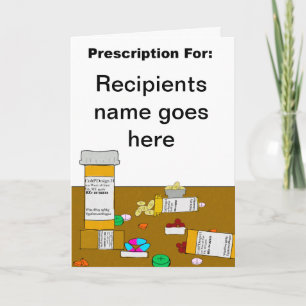 Geburtstags-Karten-Verordnung Karte