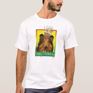 Geburtstags-kleiner Kuchen - Collie - Natalie T-Shirt