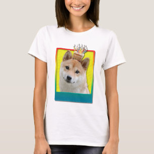 Geburtstags-kleiner Kuchen - Shiba Inu T-Shirt