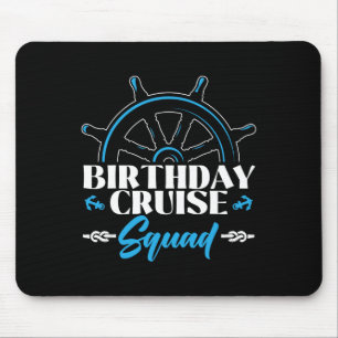 Geburtstags-Kreuzfahrt-Gruppe Bootsfahrt Familien  Mousepad