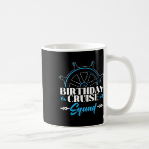 Geburtstags-Kreuzfahrt-Gruppe Cruising Boating Fam Kaffeetasse