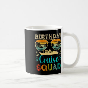 Geburtstags-Kreuzfahrt-Trupp Geburtstags-Urlaubs-K Kaffeetasse