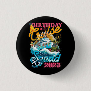 Geburtstags-Kreuzfahrtschiff-Geburtstagsparty Button