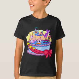 Geburtstags-Kuchen-Gruppen-Schuss T-Shirt