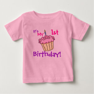 Geburtstags-Kuchen-Shirt Baby T-shirt