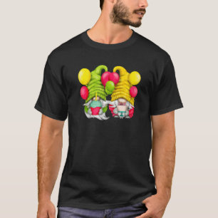 Geburtstags-Luftballon-Gnome für den Geburtstag ei T-Shirt