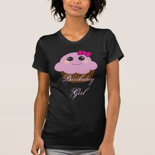 Geburtstags-Mädchenkuchent-stück T-Shirt