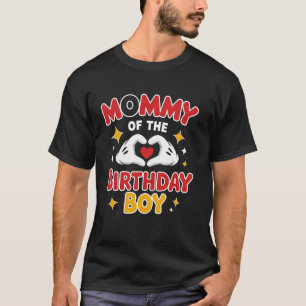 Geburtstags-Mama-Sohn-passende Familien-Party-Outf T-Shirt