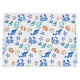 Geburtstags- oder Babydusche Große Geschenktüte