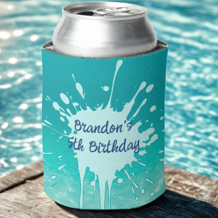 Geburtstags-Ozean-Wasserspritzer-Kinderparty Dosenkühler