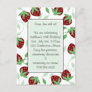 Geburtstags-Party Einladung