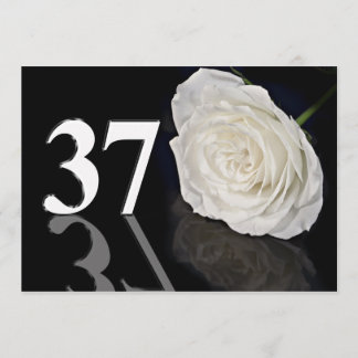 Geburtstags-Party Einladung 37 Jahre alt