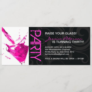 GEBURTSTAGS-PARTY EINLADUNGEN