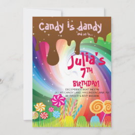 Geburtstags-Party Einladungen Willy Wonka