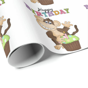 Geburtstags-Party Geschenkpapier