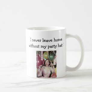 Geburtstags-Party-Hut Tasse