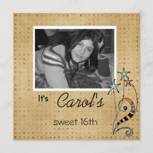 Geburtstags-Party laden ein Einladung