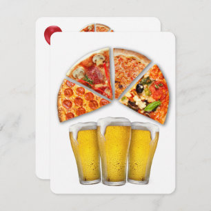 Geburtstags Pizza Party Einladung