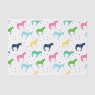 Geburtstags-Pony-Seidenpapier Seidenpapier