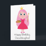 Geburtstags-Prinzessin Artist Granddaughter Karte<br><div class="desc">Diese Karte ist für eine Prinzessinkünstler Enkelin auf ihrem Geburtstag. Zusammenpassende Einzelteile,  wie Schürze des Kindes und Aufkleber,  sind am penguincornerstore unter den passenden Kategorien verfügbar.</div>