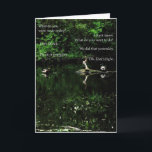 Geburtstags-Quaken Karte<br><div class="desc">Ein Foto von zwei Enten auf einem Teich,  der miteinander über was zu tun spricht. Quacking ist die offensichtliche Wahl! Innerhalb es liest "Hoffnung,  die Ihr Geburtstag aller ist,  es Quacked hat oben zum zu sein!" Die Rückseite hat ein Fliegenschweinlogo. Spaß und albernes!</div>