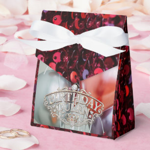 Geburtstags-Queen-Balloons-Geschenkbox Geschenkschachtel