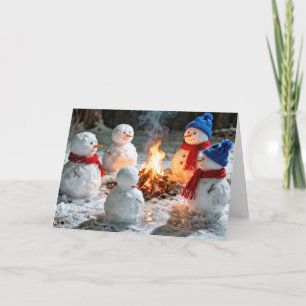 Geburtstags-Schneemann-Schmelz-Humor Karte