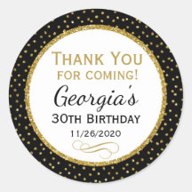 Geburtstags-schwarzes Gold danken Ihnen, Umbauten