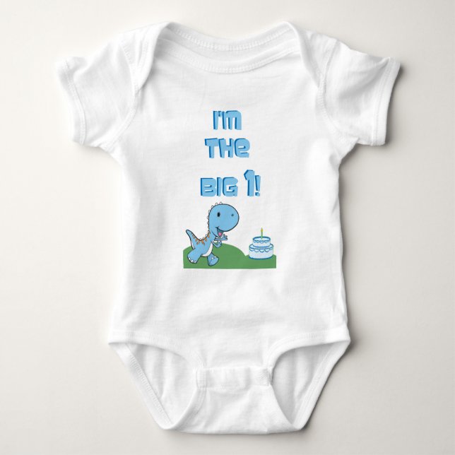 Geburtstags-Shirt Baby Strampler (Vorderseite)