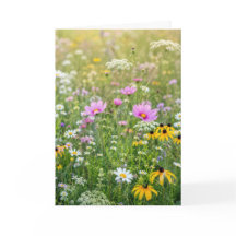 Geburtstags-Sommer-Wildblumenwiese