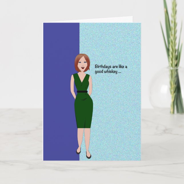 Geburtstags-Spaß Karte (Vorderseite)