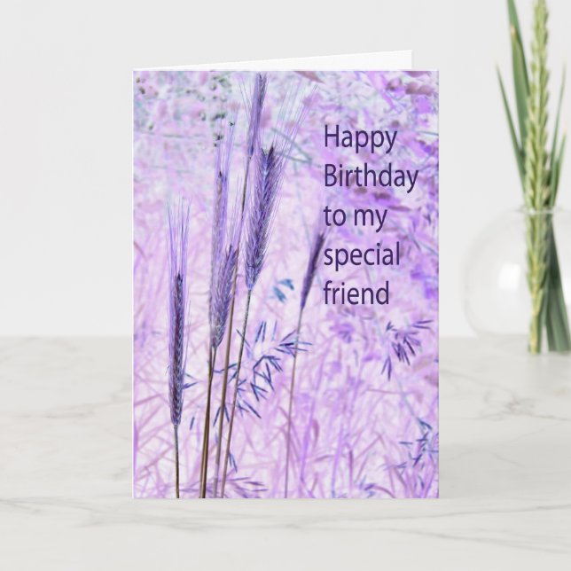 Geburtstags Special Friends Card Karte (Vorderseite)