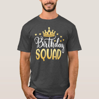Geburtstags-Squad-Party-Matching-Familien-Gruppe L T-Shirt