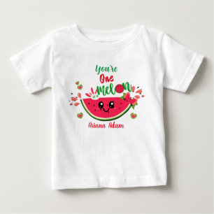 Geburtstags-T-Shirt für Mädchen zum 1. Geburtstag Baby T-shirt