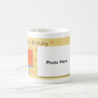 Geburtstags-Tasse mit Ihren Fotos Tasse