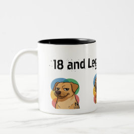 Geburtstags-Tasse Mug Zweifarbige Tasse