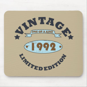 Geburtstags Vintage 1992 Mousepad