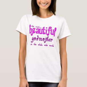 Geburtstags-WeihnachtsPartys-schöne Patin T-Shirt