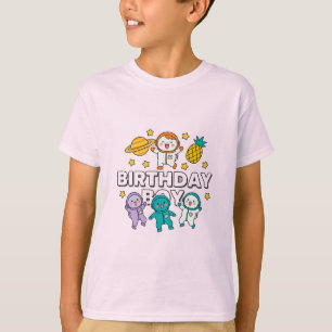 Geburtstags-Weltraum-Party T-Shirt