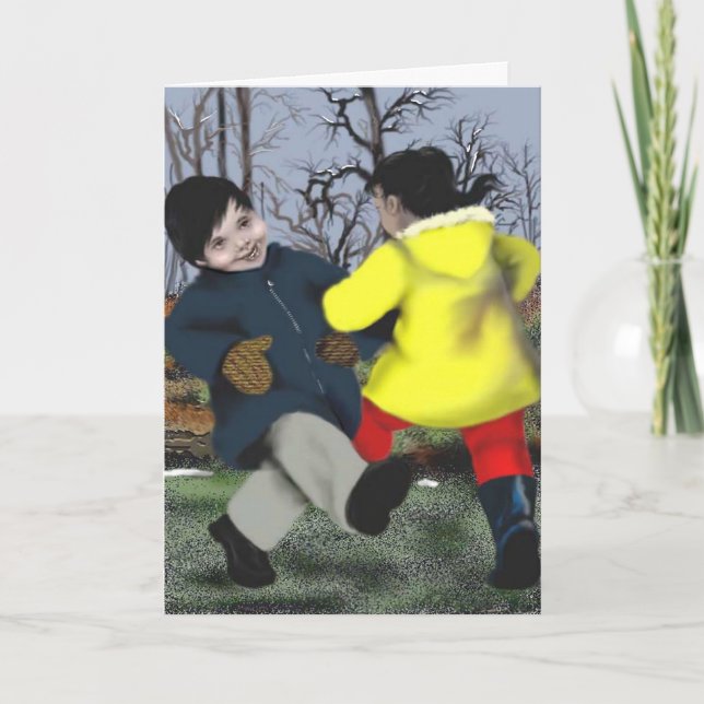 Geburtstags-Wünsche Karte (Vorderseite)