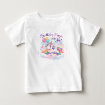 Geburtstags-Zauber-Einhorn-Toddler-Shirt
