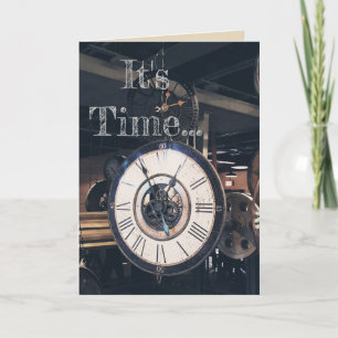 Geburtstags-Zeit Karte