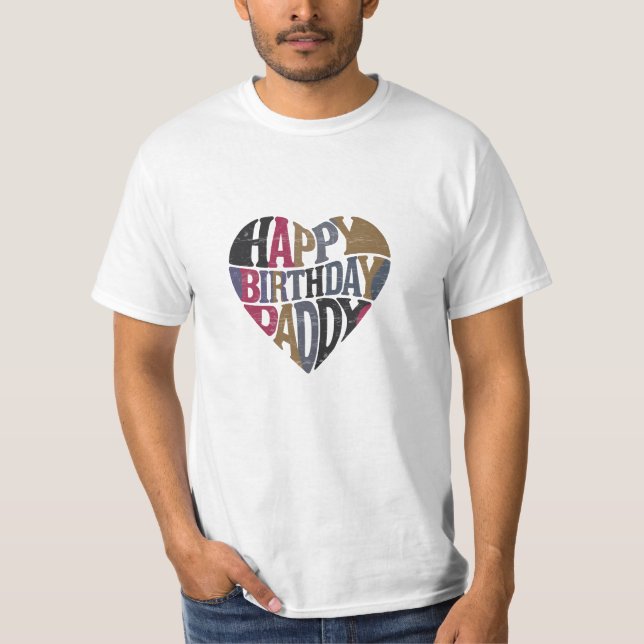 Geburtstagsaddy T-Shirt (Vorderseite)