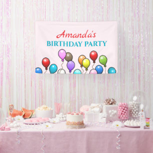 Geburtstagsballons Banner