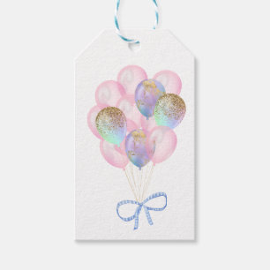 Geburtstagsballons Geschenkanhänger