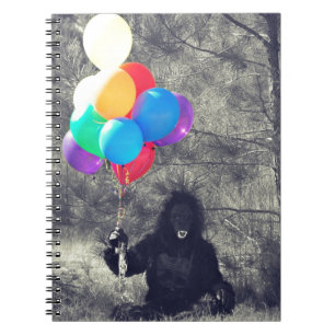 Geburtstagsballons Notizblock